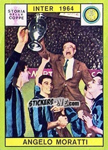 Cromo Angelo Moratti - Calciatori 1968-1969 n. 564 - Panini