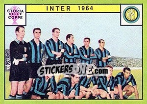 Sticker Inter 1964 - Calciatori 1968-1969 - Panini