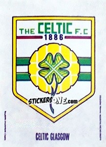 Sticker Scudetto Celtic - Calciatori 1968-1969 - Panini