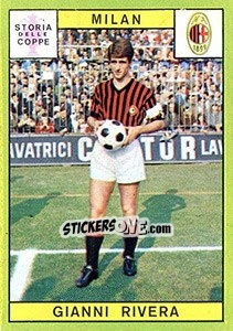 Sticker Rivera - Calciatori 1968-1969 n. 575 - Panini