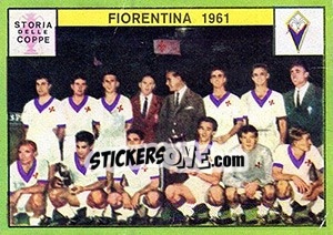 Sticker Fiorentina 1961