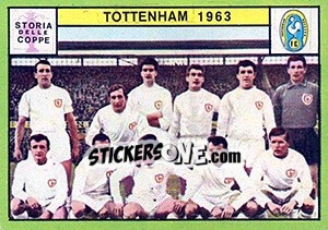 Cromo Tottenaham 1963 - Calciatori 1968-1969 - Panini