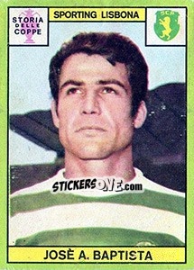 Sticker Baptista - Calciatori 1968-1969 - Panini