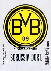 Sticker Scudetto Borussia Dortmund - Calciatori 1968-1969 n. 590 - Panini