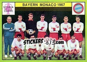 Sticker Bayern Munich 1967 - Calciatori 1968-1969 n. 594 - Panini