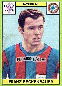 Sticker Beckenbauer - Calciatori 1968-1969 - Panini