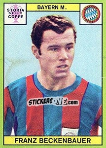Sticker Beckenbauer - Calciatori 1968-1969 n. 595 - Panini