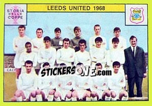 Sticker Leeds United 1968 - Calciatori 1968-1969 n. 598 - Panini