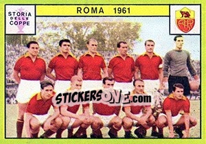 Sticker Roma 1961 - Calciatori 1968-1969 n. 604 - Panini