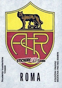 Figurina Scudetto Roma - Calciatori 1968-1969 - Panini