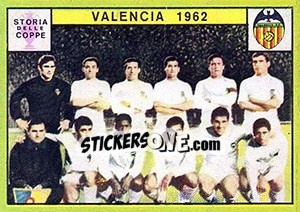 Figurina Valencia 1962 - Calciatori 1968-1969 - Panini