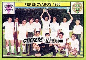 Sticker Ferencvaros 1965 - Calciatori 1968-1969 n. 611 - Panini