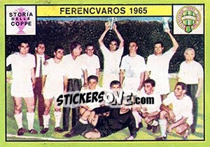 Sticker Ferencvaros 1965 - Calciatori 1968-1969 - Panini