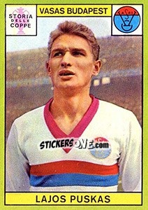 Sticker Lajos Puskas - Calciatori 1968-1969 n. 622 - Panini