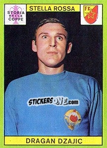 Sticker Dzajic - Calciatori 1968-1969 n. 623 - Panini