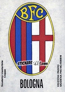 Sticker Scudetto Bologna - Calciatori 1968-1969 - Panini