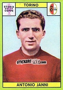 Sticker Antonio Janni - Calciatori 1968-1969 n. 629 - Panini