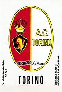 Cromo Scudetto Torino - Calciatori 1968-1969 - Panini