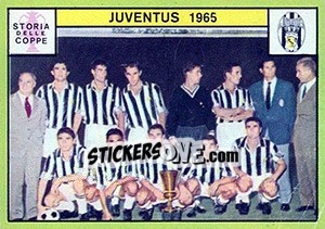 Sticker Juventus 1965 - Calciatori 1968-1969 n. 632 - Panini