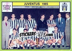 Figurina Juventus 1965 - Calciatori 1968-1969 - Panini