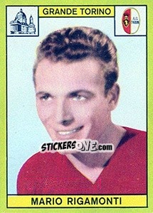 Figurina Rigamonti - Calciatori 1968-1969 - Panini