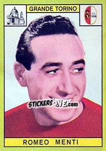 Cromo Menti - Calciatori 1968-1969 - Panini