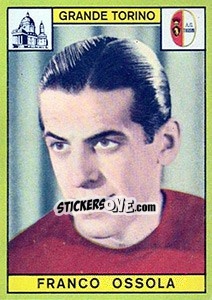 Figurina Ossola - Calciatori 1968-1969 - Panini