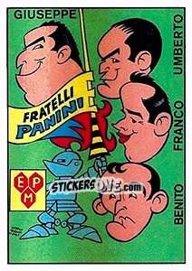 Cromo Fratelli Panini - Calciatori 1968-1969 - Panini