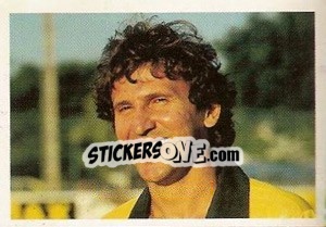 Sticker Zico - Campeonato Brasileiro 1997 n. 1 - Panini
