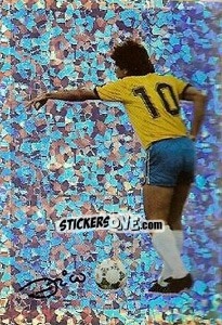 Sticker Zico - Campeonato Brasileiro 1997 - Panini