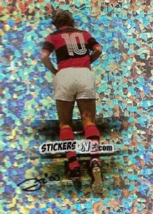 Sticker Zico - Campeonato Brasileiro 1997 n. 6 - Panini