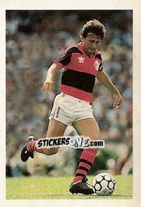 Sticker Zico - Campeonato Brasileiro 1997 n. 7 - Panini