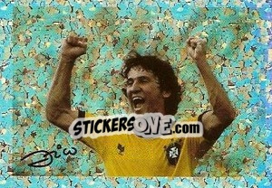 Sticker Zico - Campeonato Brasileiro 1997 n. 10 - Panini