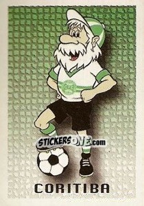 Sticker Coritiba - Campeonato Brasileiro 1997 - Panini