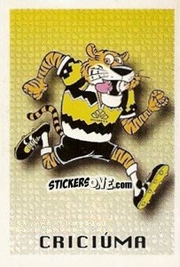 Sticker Cruciúma - Campeonato Brasileiro 1997 n. 16 - Panini