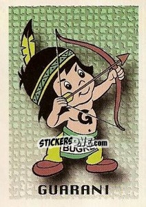 Sticker Guarani - Campeonato Brasileiro 1997 n. 20 - Panini