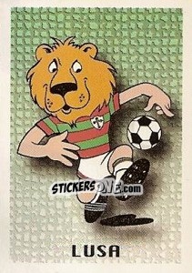 Sticker Lusa - Campeonato Brasileiro 1997 - Panini