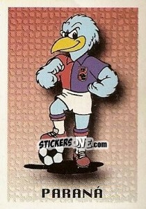 Sticker Paraná - Campeonato Brasileiro 1997 n. 24 - Panini