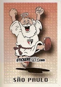 Sticker São Paulo - Campeonato Brasileiro 1997 - Panini