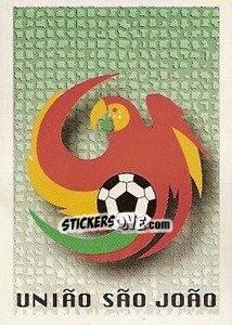 Sticker União São João - Campeonato Brasileiro 1997 - Panini