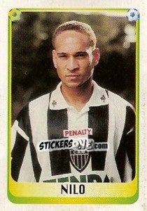 Figurina Nilo - Campeonato Brasileiro 1997 - Panini