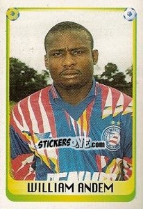 Sticker William Andem - Campeonato Brasileiro 1997 n. 45 - Panini