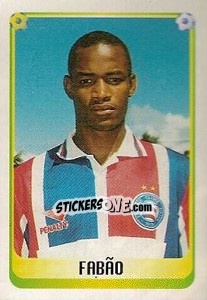 Sticker Fabão - Campeonato Brasileiro 1997 n. 49 - Panini
