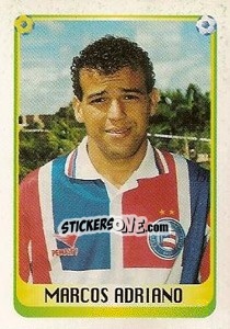 Figurina Marcos Adriano - Campeonato Brasileiro 1997 - Panini