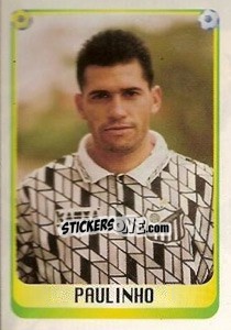 Cromo Paulinho - Campeonato Brasileiro 1997 - Panini