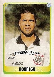 Figurina Rodrigo - Campeonato Brasileiro 1997 - Panini