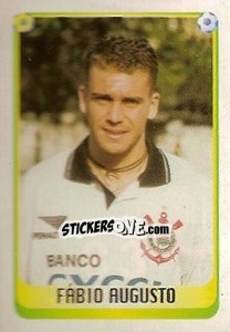 Sticker Fábio Augusto - Campeonato Brasileiro 1997 n. 83 - Panini