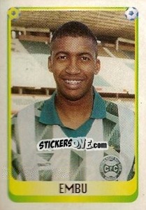 Sticker Embu - Campeonato Brasileiro 1997 n. 95 - Panini