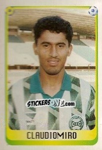 Cromo Claudiomiro - Campeonato Brasileiro 1997 - Panini