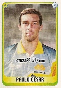 Sticker Paulo César - Campeonato Brasileiro 1997 - Panini